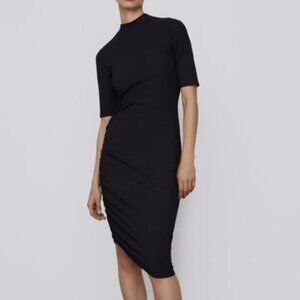 Zara Dress with Side Ruching, Medium